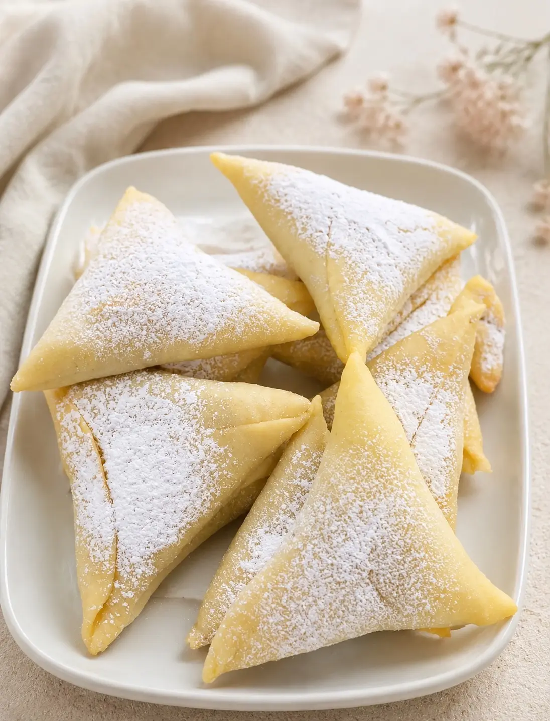 Esfihas de Doce de leite com churros